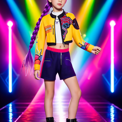 Костюм на Геловін Kpop Hunter для дітей
