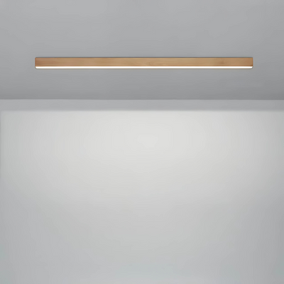 Plafonniers Modernes en Bois Linéaires pour Bar