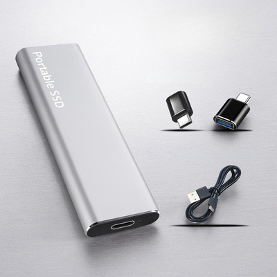 SSD portátil con rápida transferencia de datos USB-C
