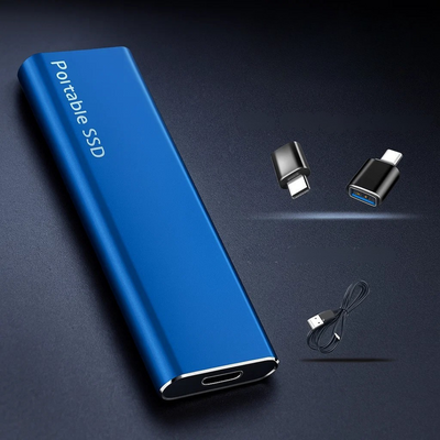 SSD portátil con rápida transferencia de datos USB-C