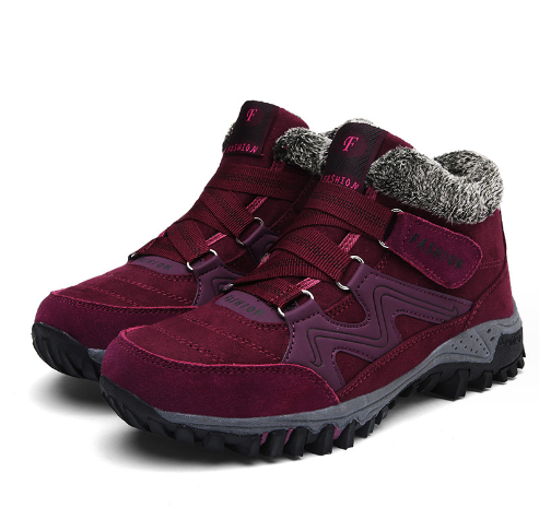 Bottes d'hiver orthopédiques rembourrées - imperméables et antidérapantes | Fordine