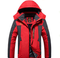 Waterproof and windproof parka with fleece lining and hood - Outdoor jacket