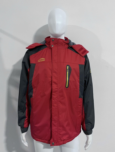 Waterproof and windproof parka with fleece lining and hood - Outdoor jacket