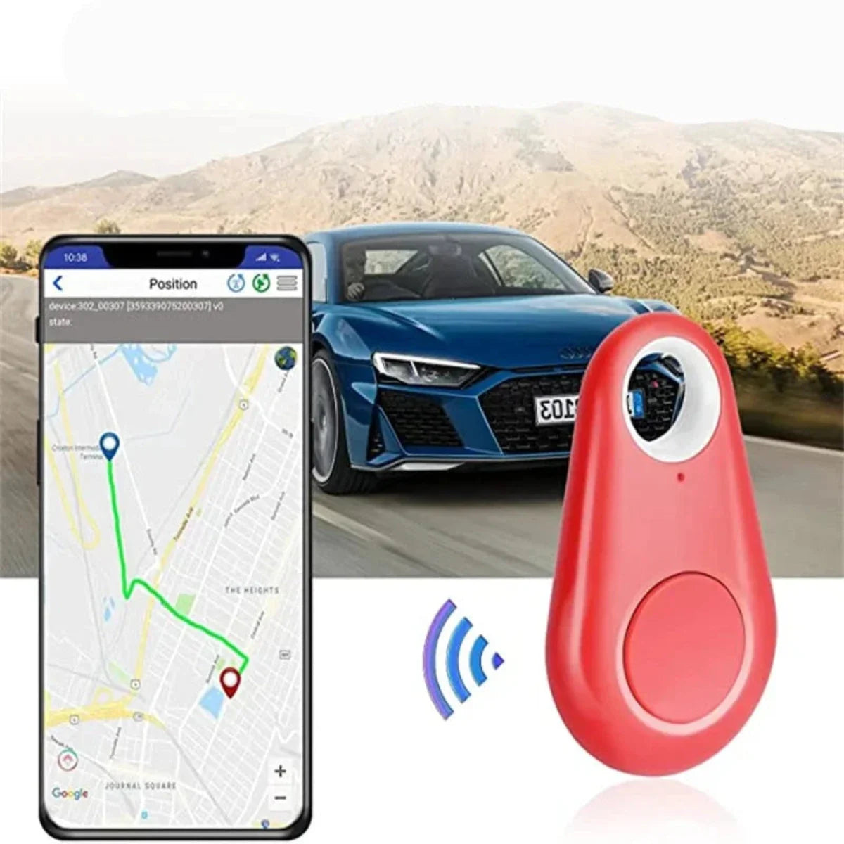 Rastreador GPS con alarma bidireccional Sen