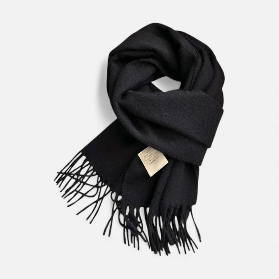 Blød halstørklæde med frynser til kvinder og mænd