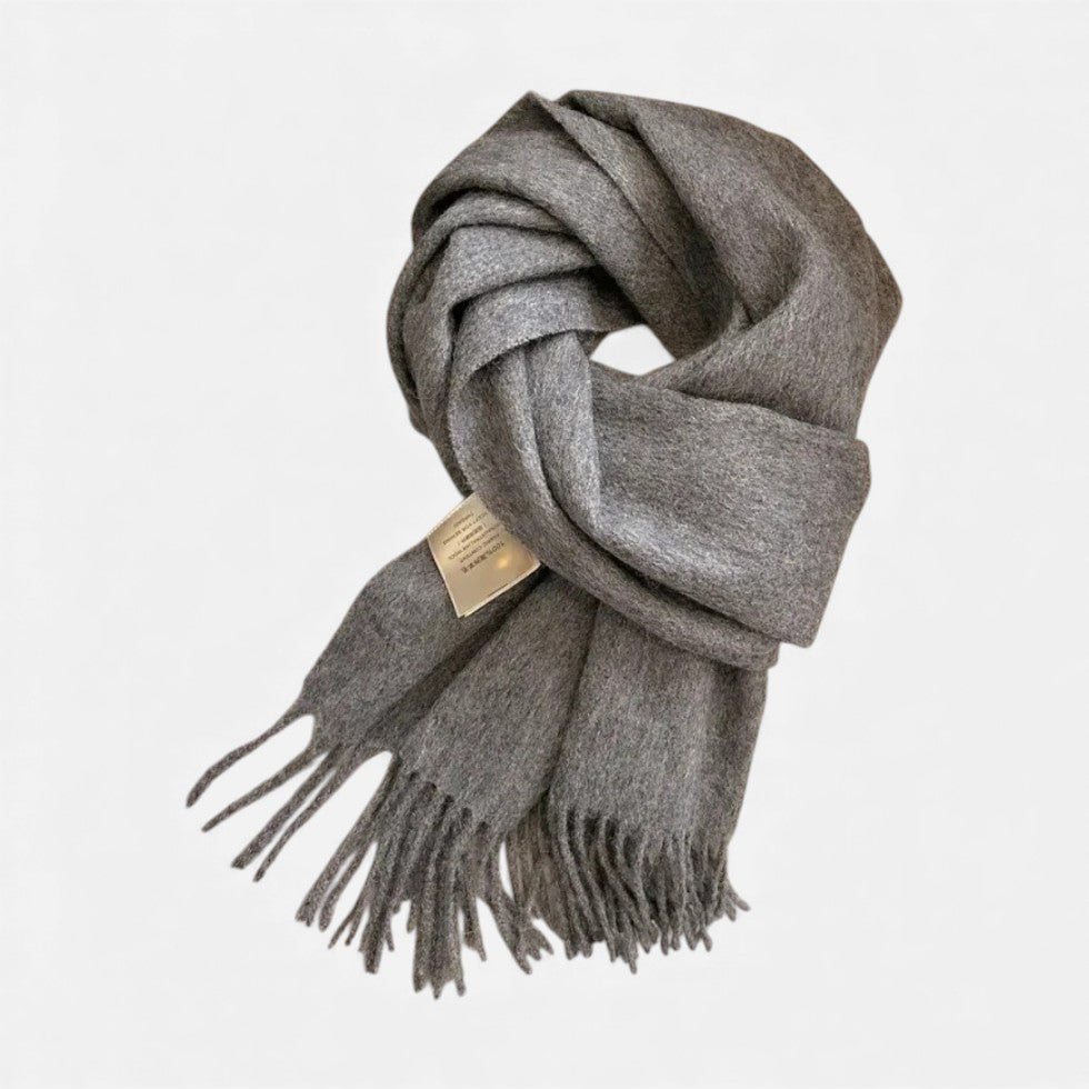 Blød halstørklæde med frynser til kvinder og mænd