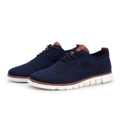 Jonas | Zapatos con cordones para hombre con parte superior transpirable: ligeros, flexibles y elegantes.