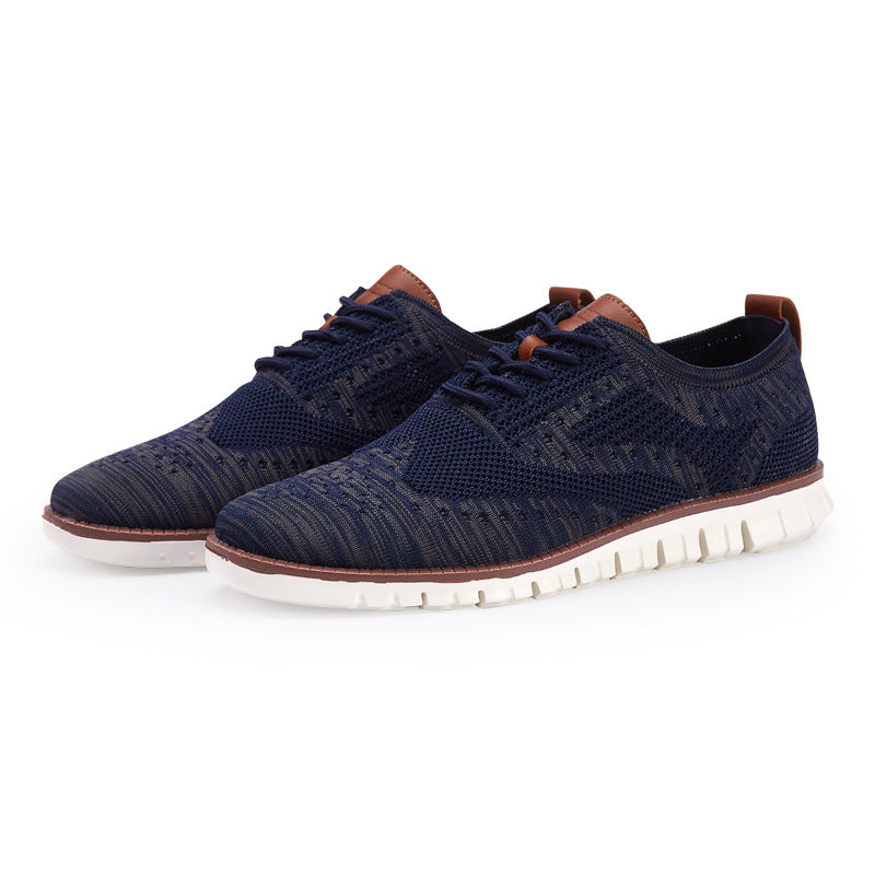 Jonas | Zapatos con cordones para hombre con parte superior transpirable: ligeros, flexibles y elegantes.