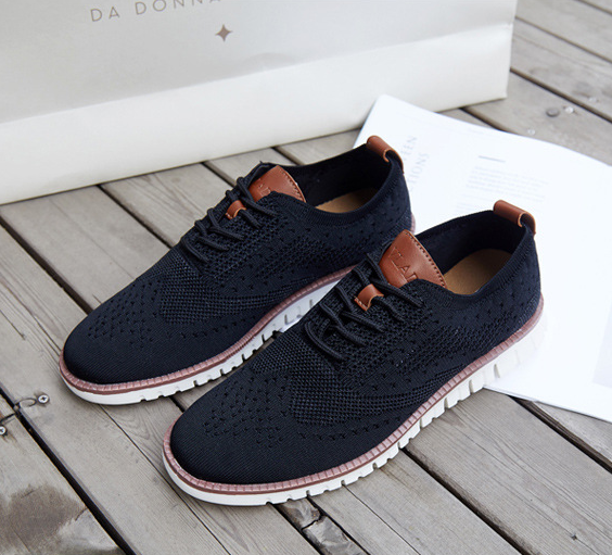 Jonas | Zapatos con cordones para hombre con parte superior transpirable: ligeros, flexibles y elegantes.