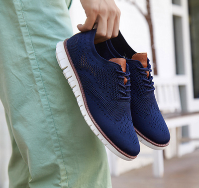 Jonas | Zapatos con cordones para hombre con parte superior transpirable: ligeros, flexibles y elegantes.
