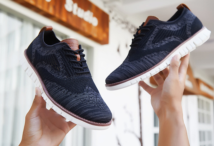 Jonas | Zapatos con cordones para hombre con parte superior transpirable: ligeros, flexibles y elegantes.