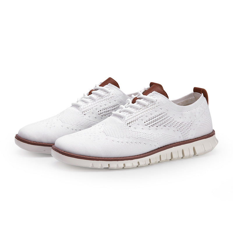 Jonas | Zapatos con cordones para hombre con parte superior transpirable: ligeros, flexibles y elegantes.