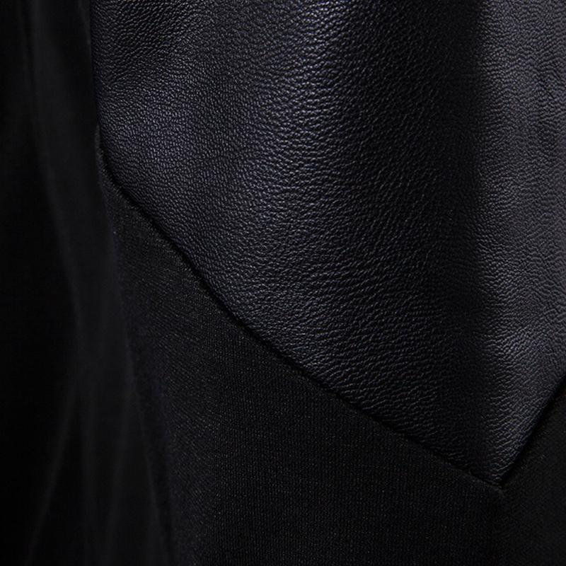 Chaqueta informal de cuello alto para hombre