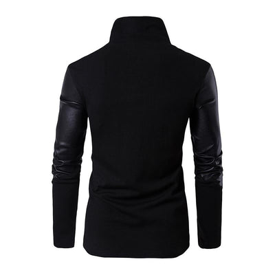 Chaqueta informal de cuello alto para hombre
