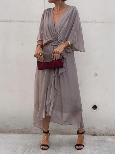 Joanna - Vestido elegante con escote