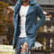 Veste vintage avec poches latérales pour hommes