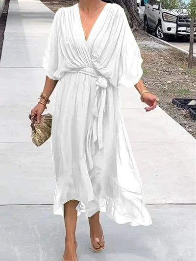 Joanna - Vestido elegante con escote