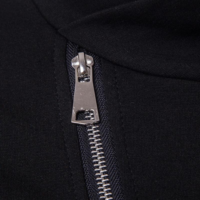 Chaqueta informal de cuello alto para hombre
