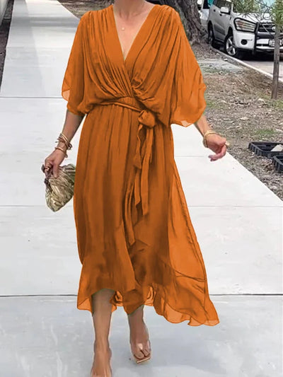 Joanna - Vestido elegante con escote
