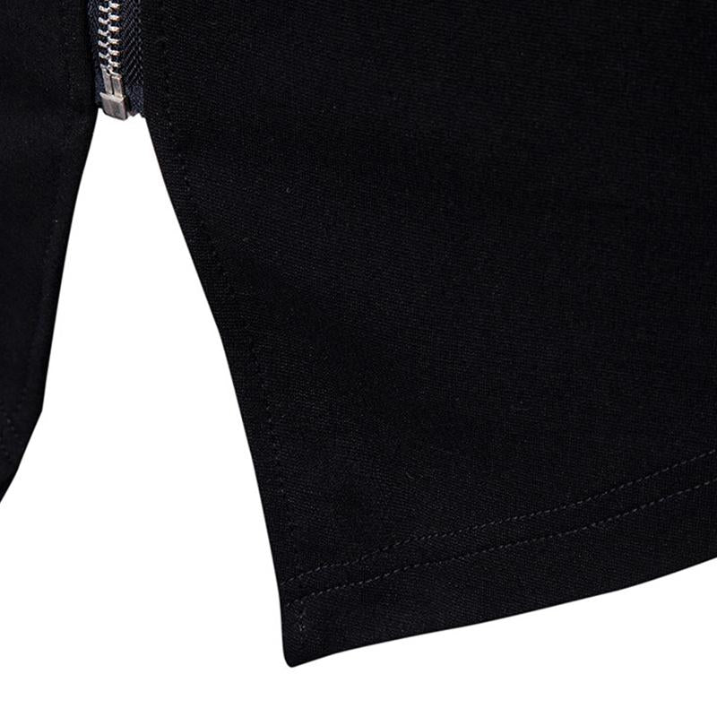 Chaqueta informal de cuello alto para hombre