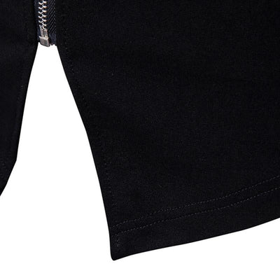 Chaqueta informal de cuello alto para hombre
