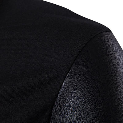 Chaqueta informal de cuello alto para hombre