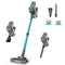 6-in-1 Cordless Stick Vacuum Cleaner - with LED Brush, 2200mAh Battery and Quiet Operation (65dB)