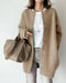 Cardigan chic en laine et mohair pour l'automne et l'hiver - Femme