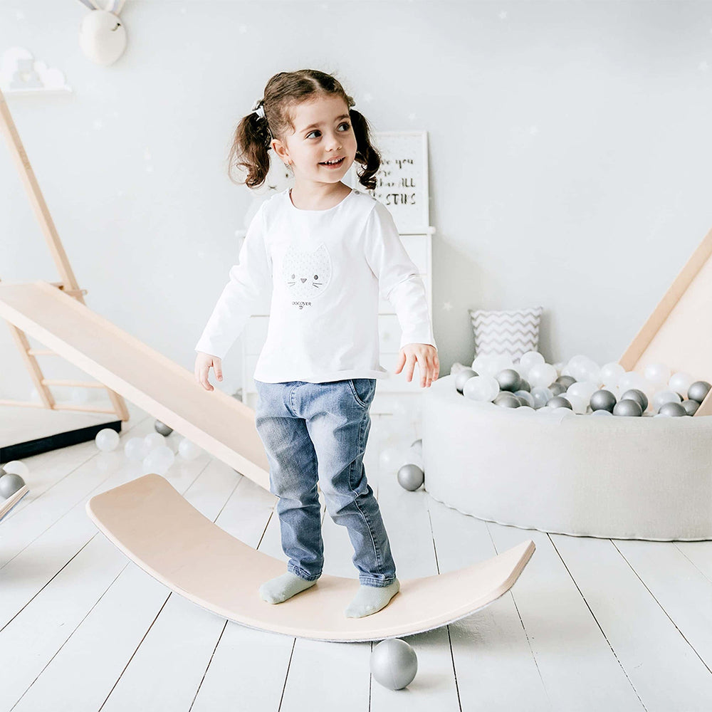 Montessori Motion | Tabla de madera oscilante