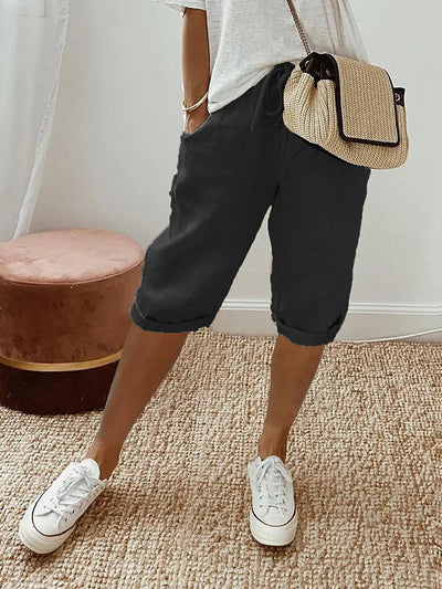 Shorts de algodón y lino Rosa para mujer: fluidos, ligeros y tendencia para el verano de 2025