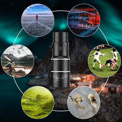 CloseView: telescopio robusto para senderismo y observación de la vida silvestre