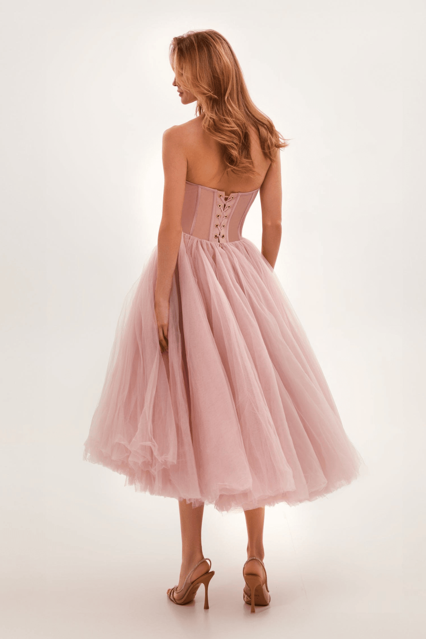 Robe Bustier Noire | Tulle | Dramatique et Élégante
