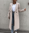 Lisette - Loose wool jacket with pockets and buttons