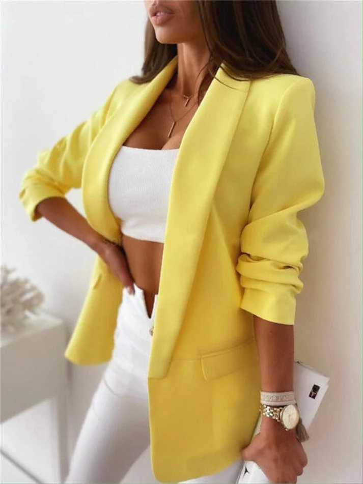 Livia - Blazer de manga larga entallado