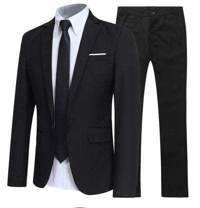 Lukas | Traje de dos piezas para hombre estilo coreano: moderno, versátil y elegante
