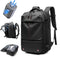 Mochila antirrobo de 60 l con compresión al vacío
