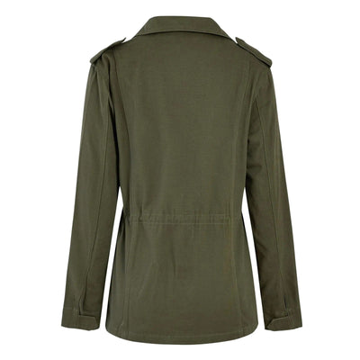 Veste à manches longues avec quatre poches pour femmes