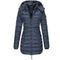 Autumn/Winter down jacket | Women's down jacket with hood and zipper closure