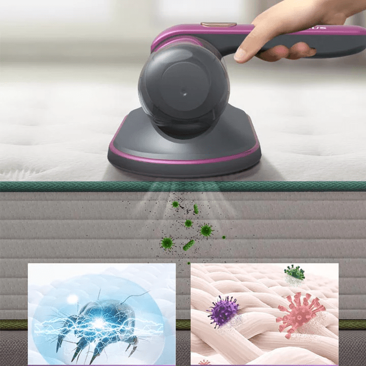 Mini aspirateur à main sans fil - Aspiration puissante de 10000Pa et rechargeable par USB