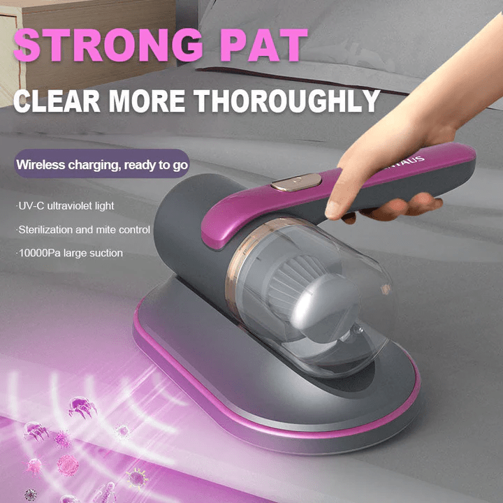 Mini aspirateur à main sans fil - Aspiration puissante de 10000Pa et rechargeable par USB