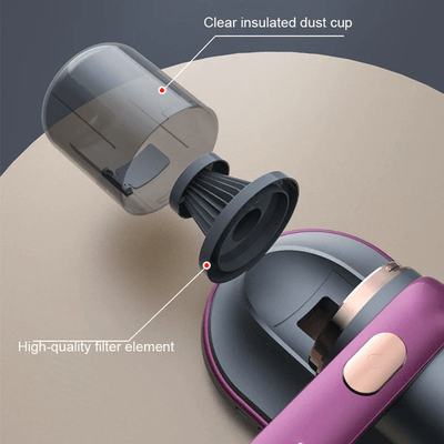 Mini aspirateur à main sans fil - Aspiration puissante de 10000Pa et rechargeable par USB