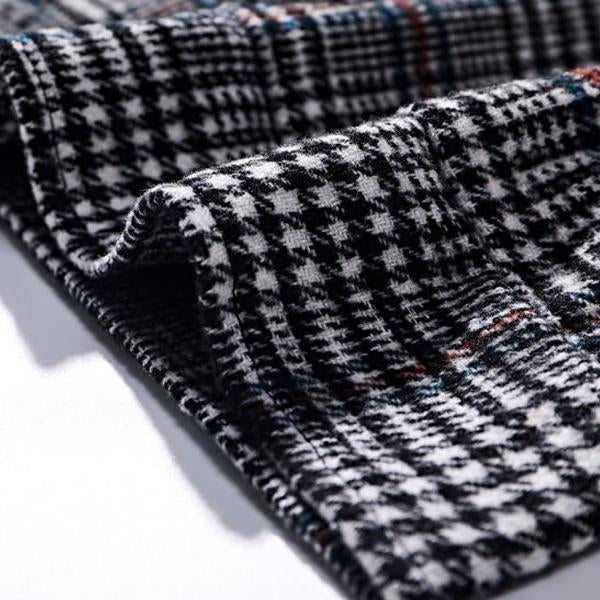 Chaqueta a cuadros para hombre