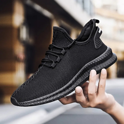 Lekkie buty męskie z wkładką ortopedyczną
