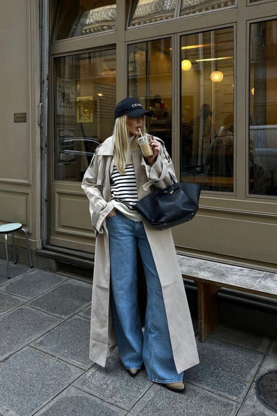 Mina Trenchcoat | Women's jacket with classic cut - Perfect for spring, autumn, and stylish days