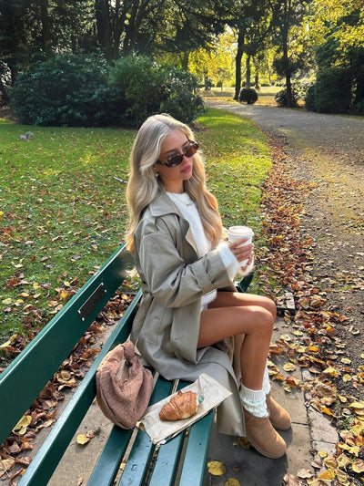 Mina Trenchcoat | Women's jacket with classic cut - Perfect for spring, autumn, and stylish days