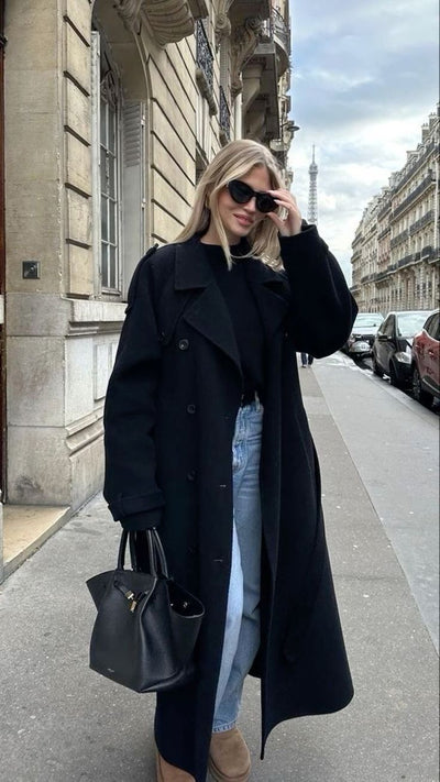 Mina Trenchcoat | Women's jacket with classic cut - Perfect for spring, autumn, and stylish days