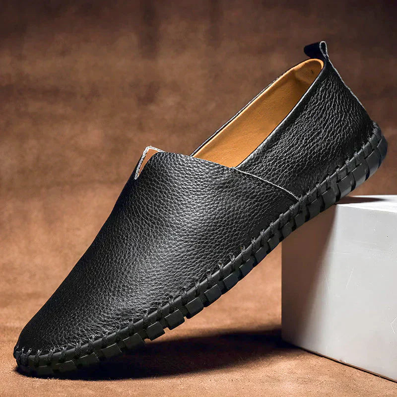 Matt - Loafers élégants pour hommes en cuir véritable