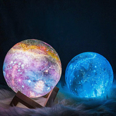 Lámpara de luna nórdica