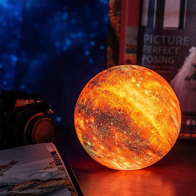 Lámpara de luna nórdica
