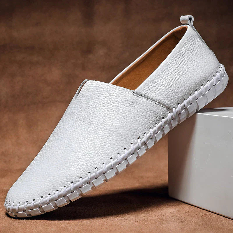Matt - Loafers élégants pour hommes en cuir véritable